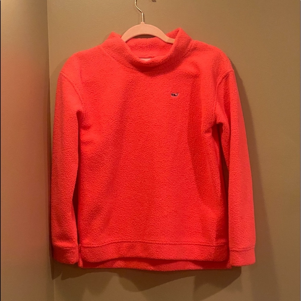 Girls Vineyard Vines Fuzzy Pullover
